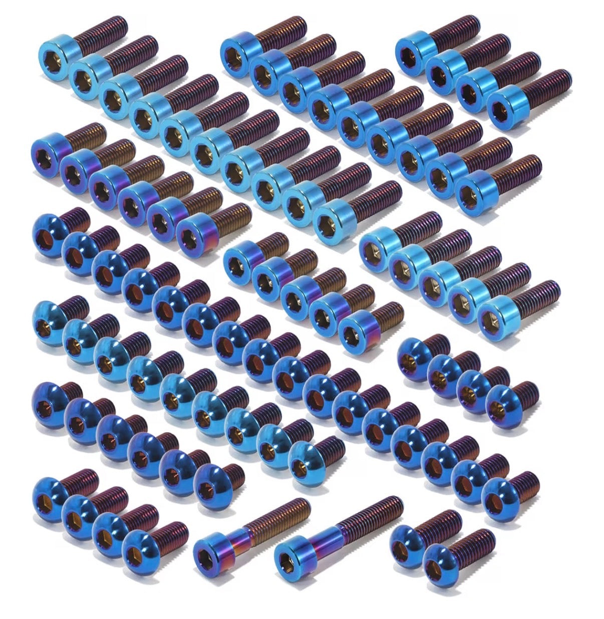 Mx4/Mx3 Titanium bolts